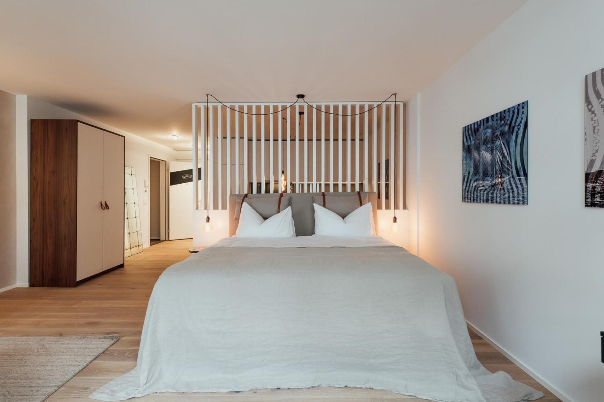 Gubelhof Suites Zug Quarto foto